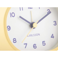 Budík Karlsson KA6025LY Cheeky Oval, 10cm